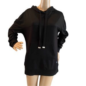 Max Studio Hooded Sweatshirt Kangaroo Pocket Logo